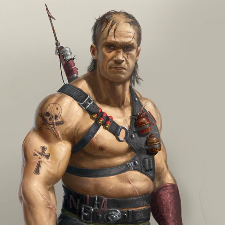 Post Apocalyptic Bad Guy